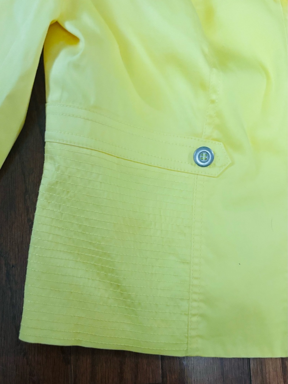 Cato Yellow Double-Breasted Blazer and capris pants NWOT Size L, Pants Size 8 - Picture 6 of 10